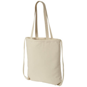 Eliza 240 g/m² cotton drawstring bag 6L - Reklamnepredmety