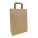 Flat-bladed bags - hneda-papierova-taska-s-plochym-uchom-220x100x310-potlacou-papierova-taska-s-potlacou - variant