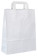 Flat-bladed bags - papierova-taska-biela-ploche-usi-260x100x330 - variant