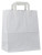 Flat-bladed bags - papierova-taska-biela-ploche-usi-260x140x300 - variant