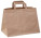 Flat-bladed bags - papierova-taska-hneda-ploche-usi-317x218x245 - variant