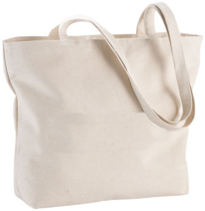 Ningbo Zipped Shopper Tote - Reklamnepredmety