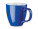 PANTHONY porcelain mug, 440 ml - navy-tmavomodra - variant 