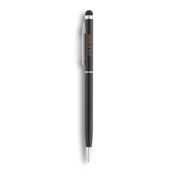 Thin metal stylus pen