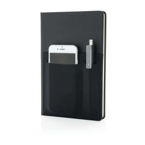 A5 Deluxe notebook with smart pockets - Reklamnepredmety