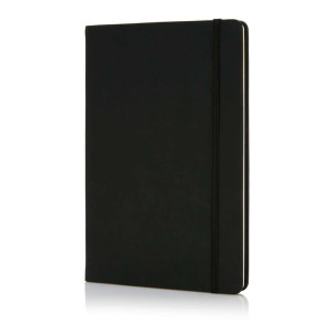 Deluxe hardcover PU A5 notebook - Reklamnepredmety