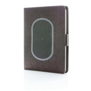 Air 5W wireless charging notebook cover A5 - Reklamnepredmety