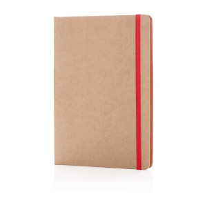 Eco-friendly A5 kraft notebook - Reklamnepredmety