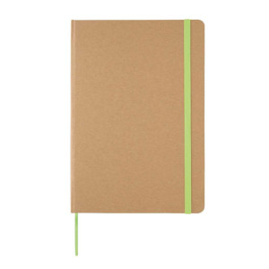 Eco-friendly A5 kraft notebook - Reklamnepredmety