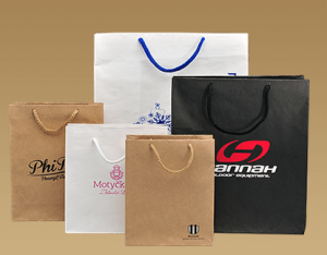 Prestige bags with print - Reklamnepredmety