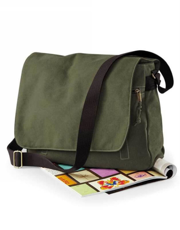 Vintage Canvas Despatch Bag