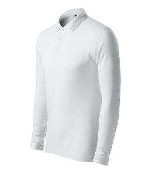 Pique Polo LS Men's polo shirt - Reklamnepredmety