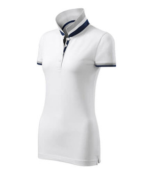 Collar Up ladies polo shirt - Reklamnepredmety