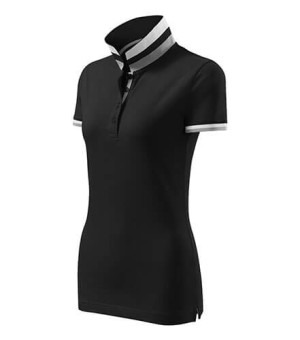 Collar Up ladies polo shirt - Reklamnepredmety