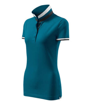 Collar Up ladies polo shirt - Reklamnepredmety