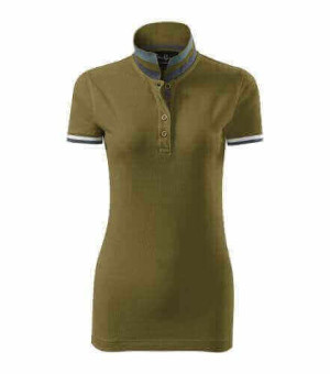 Collar Up ladies polo shirt - Reklamnepredmety