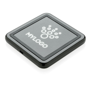 Engraved sample Light up logo 5W wireless charger