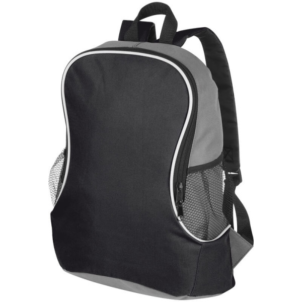 Backpack with side compartments