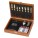 Playset with hip flask, chess and card game - 6078601 - variant