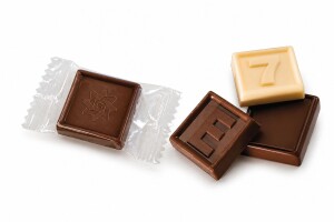 Promotional chocolate with a chocolate logo - Reklamnepredmety