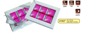 Promotional praline set 6x12,5g