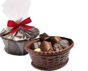 Chocolate cup with pralines - Reklamnepredmety