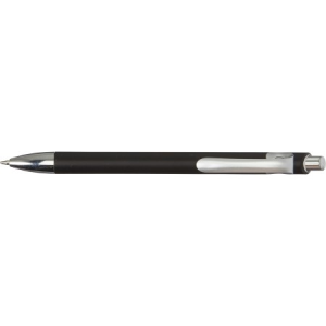 Plastic ballpen with metallic look