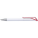 White ballpen with geometric swan neck - 7500-08 - variant Gi 7500-08