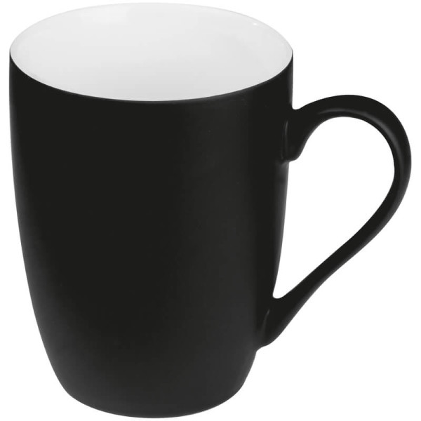 Rubberized ceramic mug