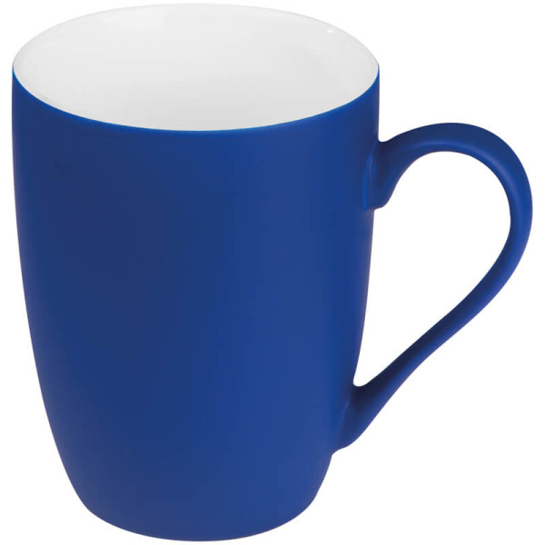 Rubberized ceramic mug