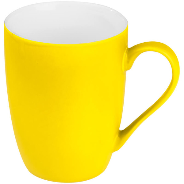 Rubberized ceramic mug