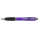 Ballpen with black rubber grip and stylus, Silver - 2430-24 - variant Gi 2430-24