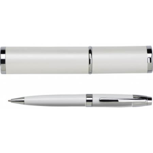 Metal ballpen, Silver - Reklamnepredmety