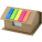 House-shaped card memo holder, Brown - 3487-11 - variant Gi 3487-11