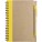 Wire bound notebook with ballpen - ujrahasznositott-spiralfuzet-tollal-60-lapos-sarga--2715-06--300 - variant Gi 2715-06