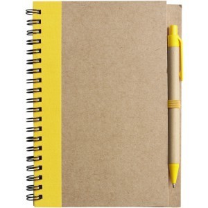 Wire bound notebook with ballpen - Reklamnepredmety