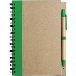 Wire bound notebook with ballpen - Reklamnepredmety