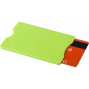 Plastic card holder with RFID protection - Reklamnepredmety