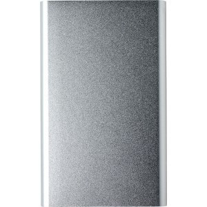 Aluminium power bank, 4000mAh - Reklamnepredmety