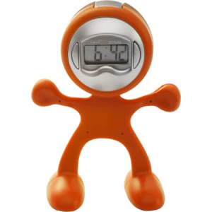 Sport-man clock with alarm,