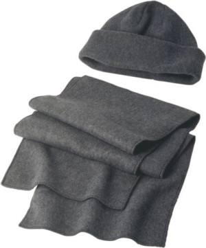 Fleece cap and scarf - Reklamnepredmety