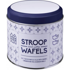 Can for Dutch waffles, Silver