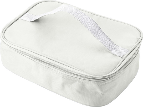 Zippered cooler bag