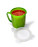 Plastic microwave cup (720 ml) - h1100202pk2_e - variant Gi H1100202PK2