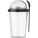 Breakfast mug with separate compartment on the top - muzlispohar-fekete--7296-01--300 - variant Gi 7296-01