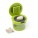 Plastic with stainless steel garlic cutter - fokhagymavago-rozsdamentes-cel-es-muanyag-vilagoszold--7263-19--300 - variant Gi 7263-19