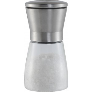 Salt and pepper mill., Silver