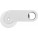 Plastic pizza cutter and bottle opener - pizzavago-es-uvegnyito-feher--4109-02--300 - variant Gi 4109-02