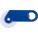 Plastic pizza cutter and bottle opener - pizzavago-es-uvegnyito-kek--4109-23--300 - variant Gi 4109-23