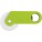 Plastic pizza cutter and bottle opener - pizzavago-es-uvegnyito-zold--4109-04--300 - variant Gi 4109-04
